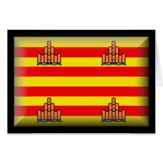 Ibiza Spain Flag (Front Horizontal)