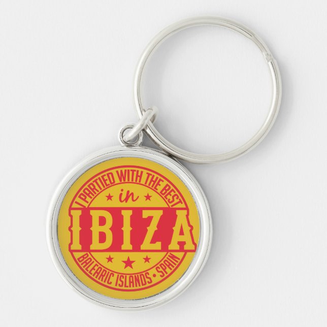 IBIZA Spain key rings (Front)