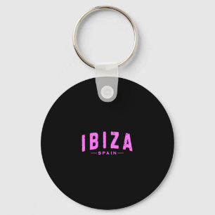Ibiza Spain Learic Islands Vacation Summer Beach Keychain