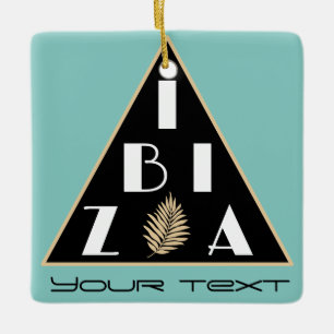 Ibiza Spain logo modern decoration