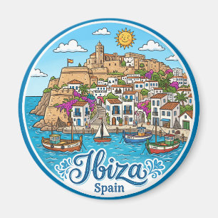 Ibiza Spain Magnet