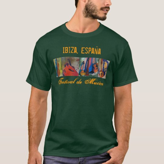 Ibiza, Spain Music Festival - Front T-Shirt
