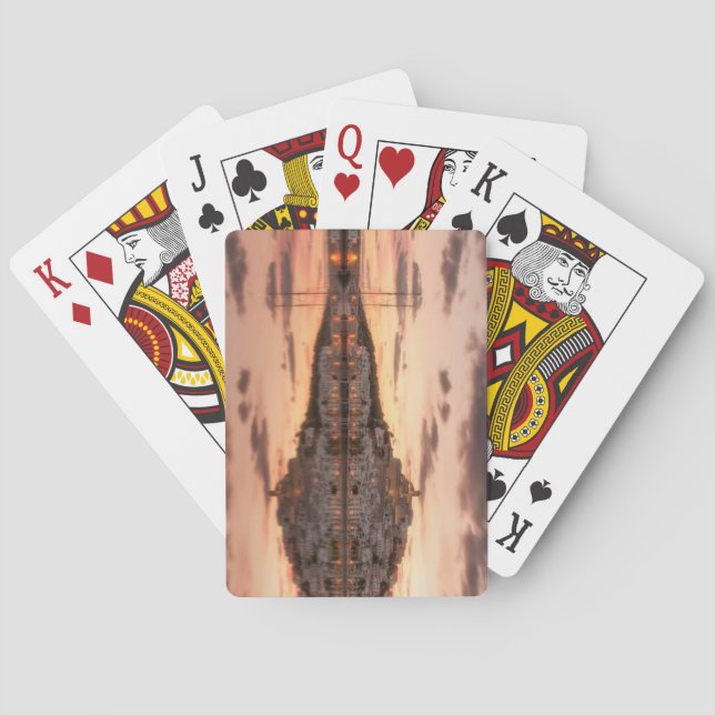 Ibiza, Spain Poker Cards (Back)