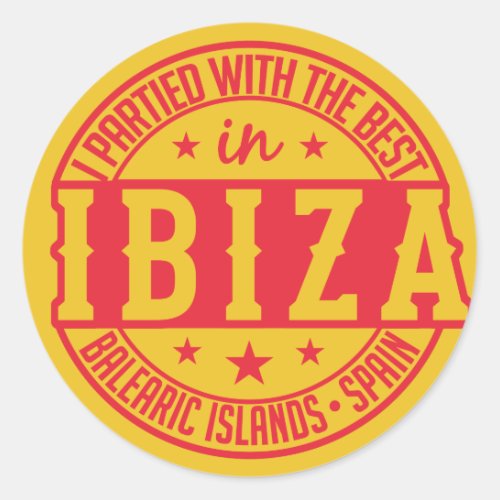 IBIZA Spain stickers