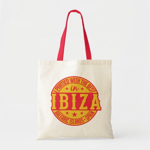 IBIZA Spain tote bags