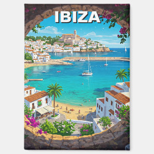 Ibiza Spain Travel Magnet