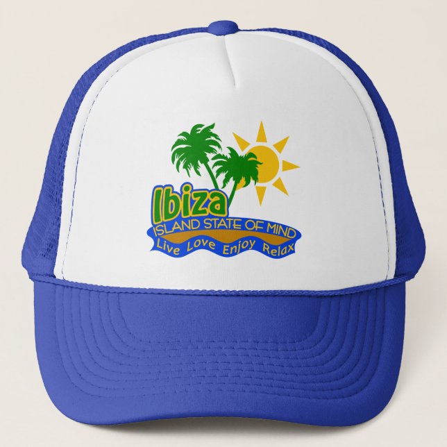 Ibiza State of Mind hat - choose color (Front)