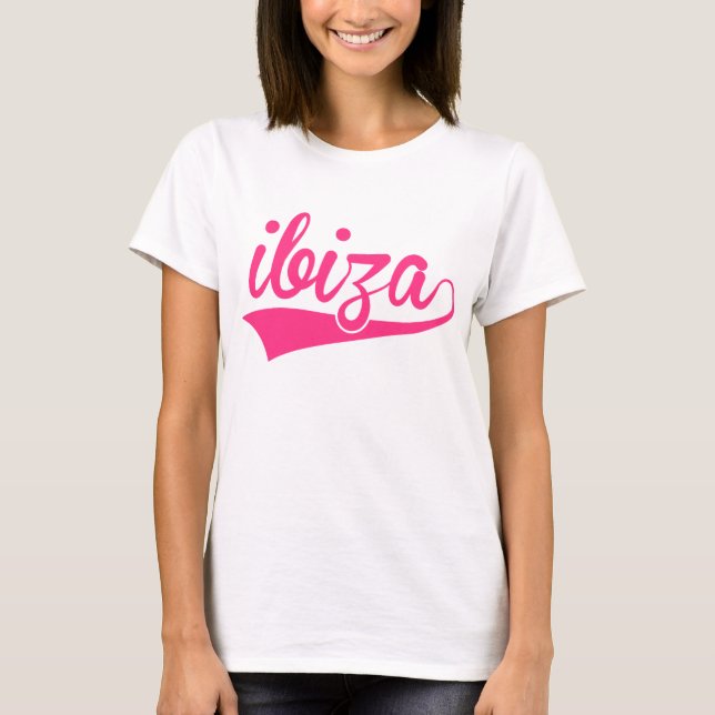 Ibiza Text 2 T-Shirt (Front)