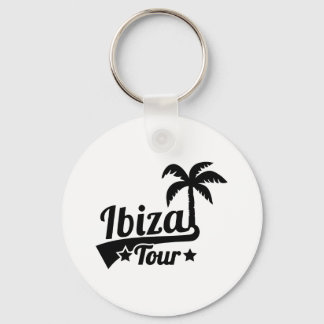 Ibiza tour keychain