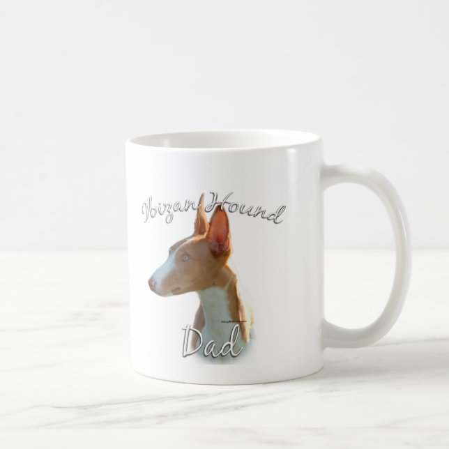 Ibizan Hound Dad 2 Coffee Mug (Right)