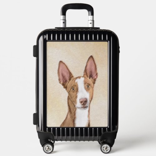 Ibizan Hound Painting _ Cute Original Dog Art Luggage