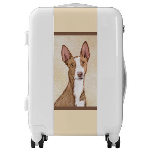 Ibizan Hound Painting _ Cute Original Dog Art Luggage
