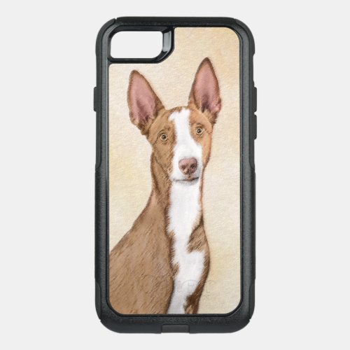 Ibizan Hound Painting _ Cute Original Dog Art OtterBox Commuter iPhone SE87 Case