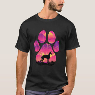Ibizan Hound Paw Mom Dad Dog Women Men T-Shirt
