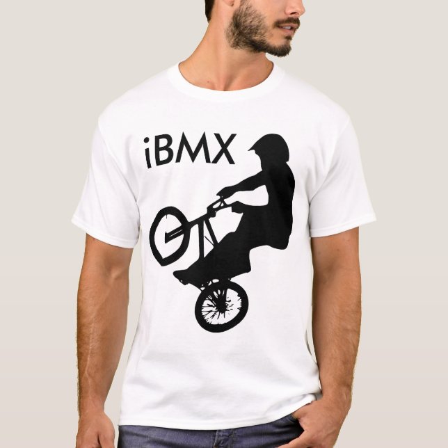 iBMX White T-Shirt (Front)