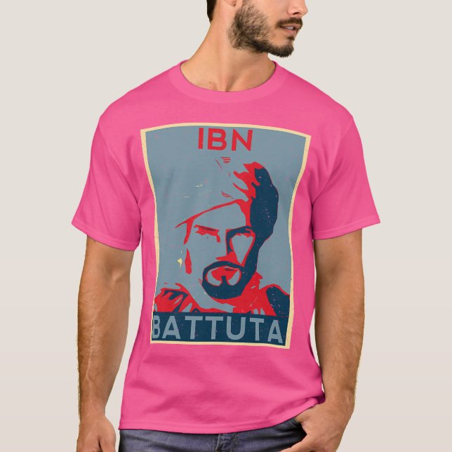 Ibn Battuta Poster Print T-Shirt (Front)