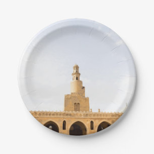 ibn tulun mosque in Cairo,Egypt Paper Plates