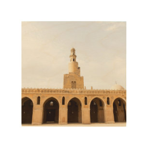ibn tulun mosque in Cairo,Egypt Wood Wall Art