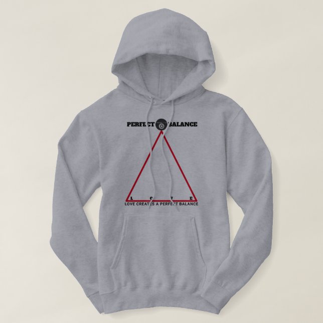IBONELTD. PERFECT BALANCE 4  HOODIE (Design Front)