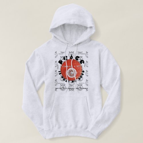 IBONELTD T_SHIRT PEACE IS WHAT WE NEED r2 Hoodie