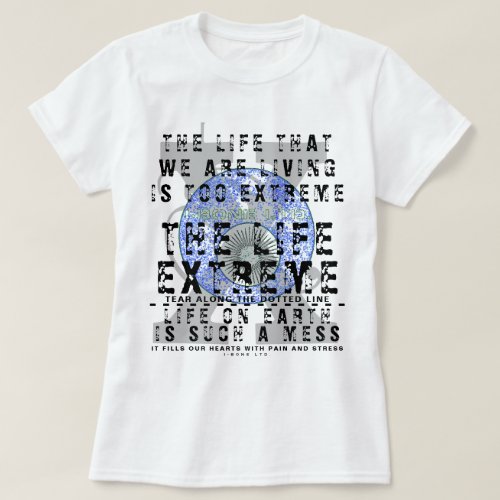 IBONELTD T_SHIRT THE LIFE EXTREME g