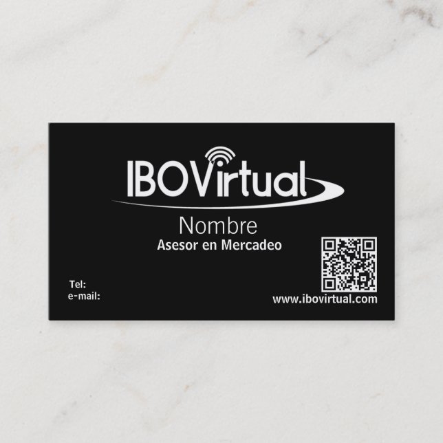 IBOVirtual Business Card (Front)