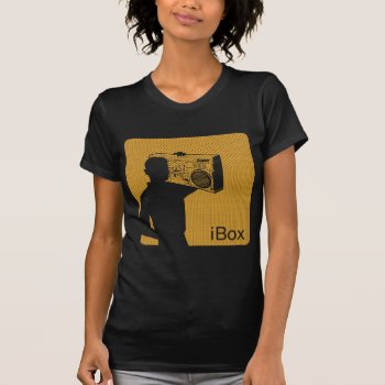 Ibox (orange Vented) T-shirt by DeluxeWear at Zazzle