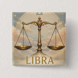 ibra Zodiac Sign Birthday Astrology Gift Button