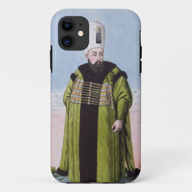 Ibrahim (1615-48) Sultan 1640-48, from 'A Series o Case-Mate iPhone Case (Back)