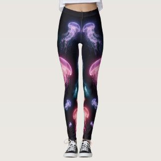 ibrant Color Marine Life Leggings
