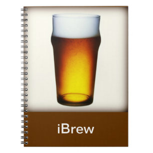 iBrew Ale Glass Notebook