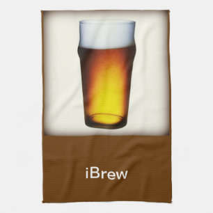 iBrew Ale Glass Towel