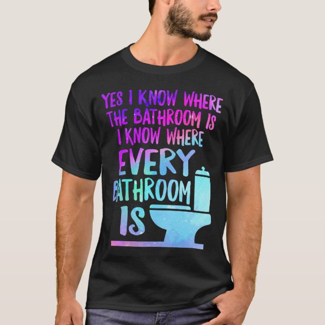 IBS Shirt, Irritable Bowel Syndrome Awareness, I T-Shirt (Front)