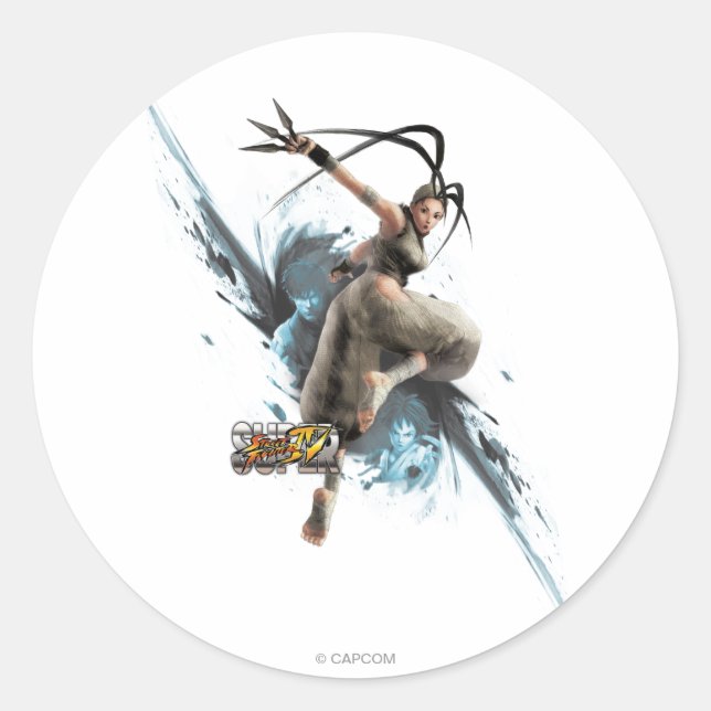 Ibuki Classic Round Sticker (Front)