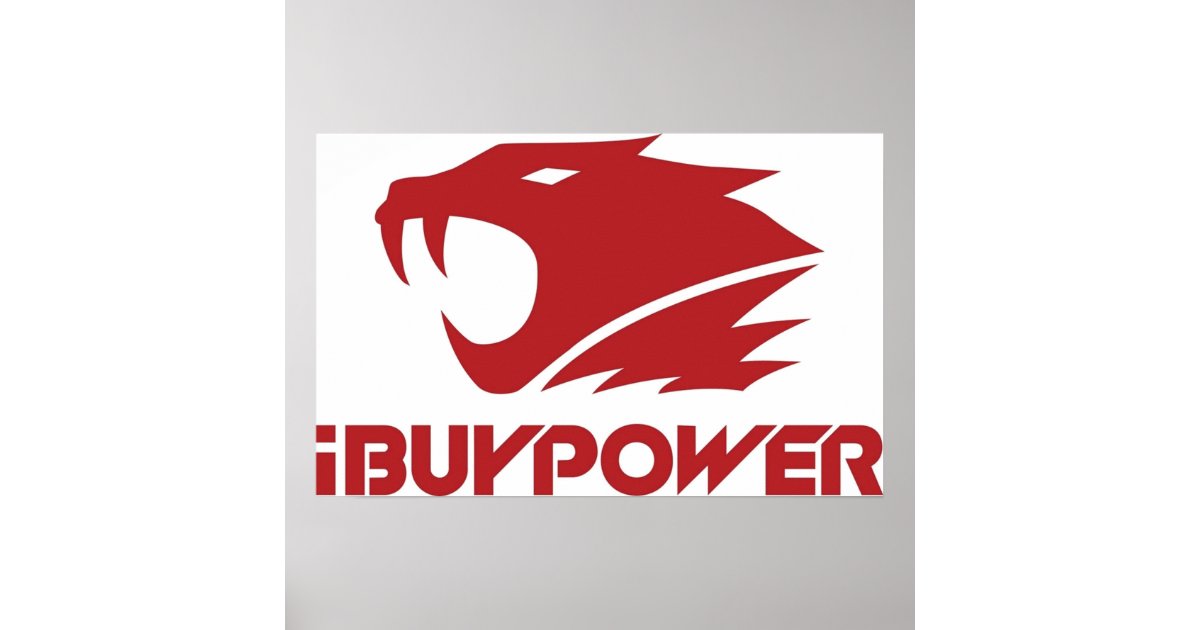 iBuyPower csgo team logo Poster | Zazzle