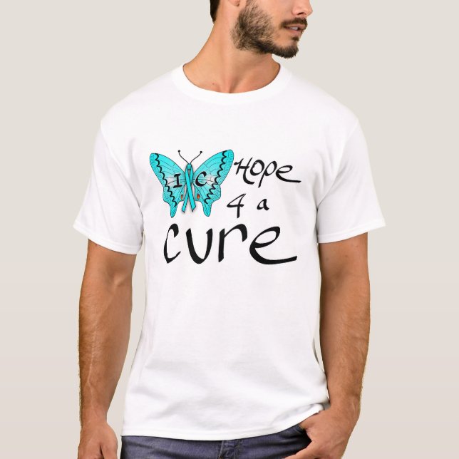 IC Butterfly Hope 4 a Cure T-Shirt (Front)