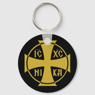 IC XC NIKA Christogram Jesus Christ Conquers Keychain
