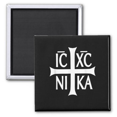 IC XC NIKA Cross T_Shirt Eastern Christian Greek T Magnet