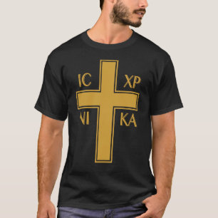 IC XC NIKA Greek Christian Orthodox Christogram T-Shirt