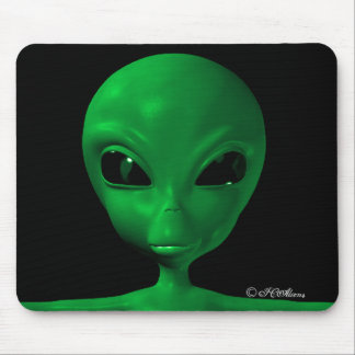 ICAliens Cute Alien 14 Mouse Pad