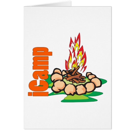 iCamp Camping Shirt Cards (Front)