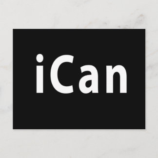iCan - CUSTOMIZABLE Postcard