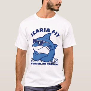 Icaria (Greece) : no watch, no problem T-Shirt