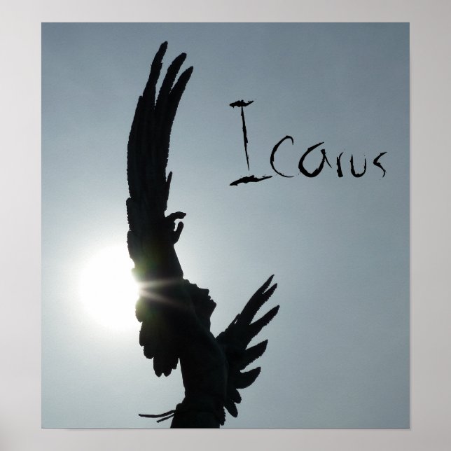 Icarus Silhouette Poster (Front)