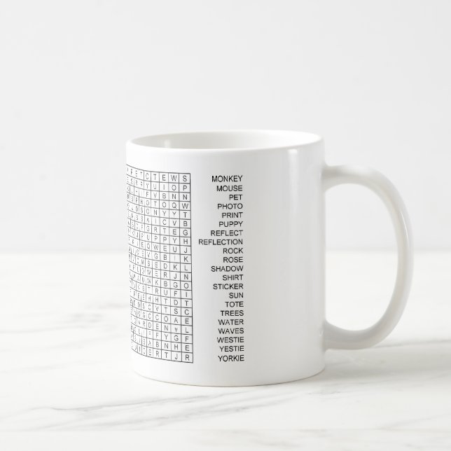 ICBIMProducts Word Search Coffee Mug (Right)