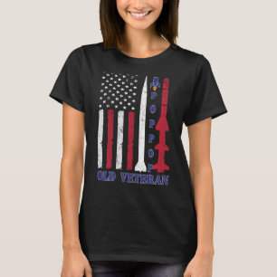 Icbm Missile Grumpy Old Veteran Promoted To Missil T-Shirt