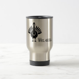 ICD-10 Mug: W61.42XA - Struck by a Turkey Travel Mug