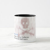 ICD-10: T43.612 Poisoning by caffeine, intentional Mug (Center)