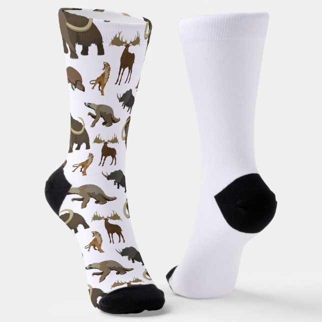 Ice Age Animal Socks (Angled)