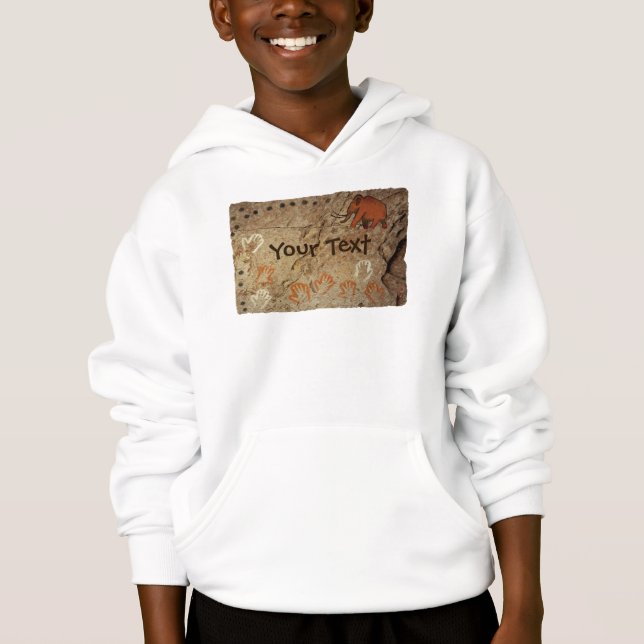 Ice Age Cave Art Hoodie (Front)